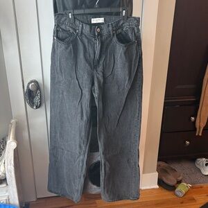Abercrombie & Fitch Washed Black Jeans